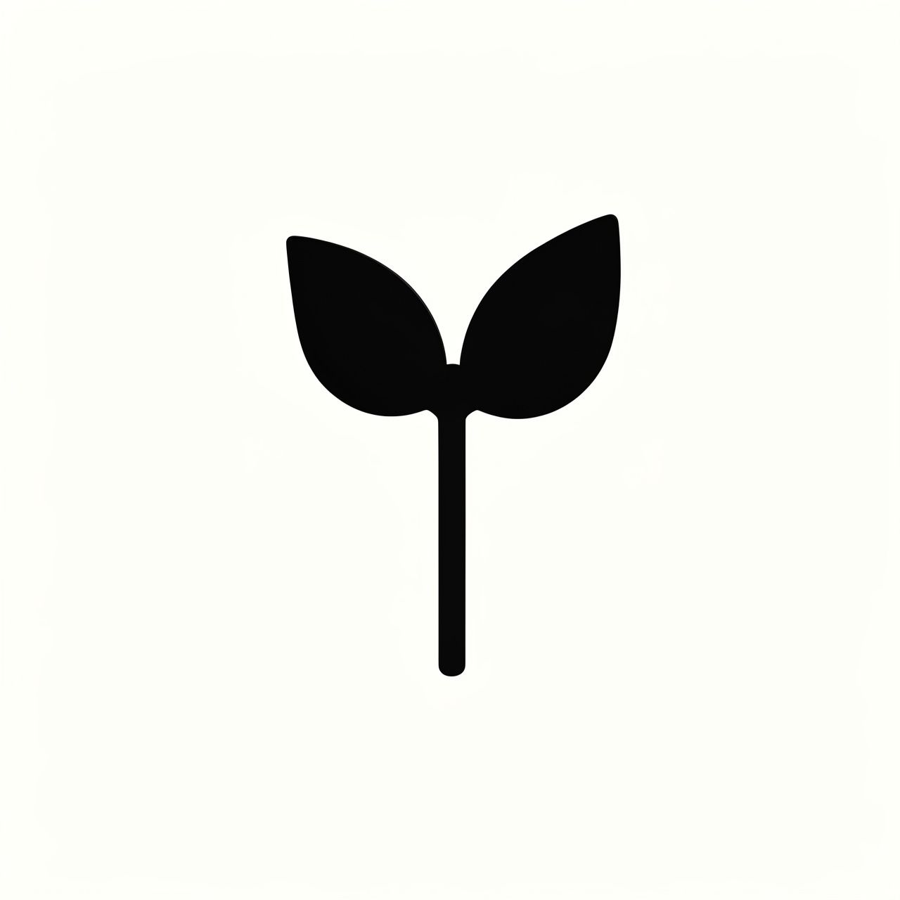 Debela silhueta sadike kot piktogram, ki zapolnjuje večino polja na enotni podlagi. Ilustrativni prikaz, ustvarjen z umetno inteligenco.